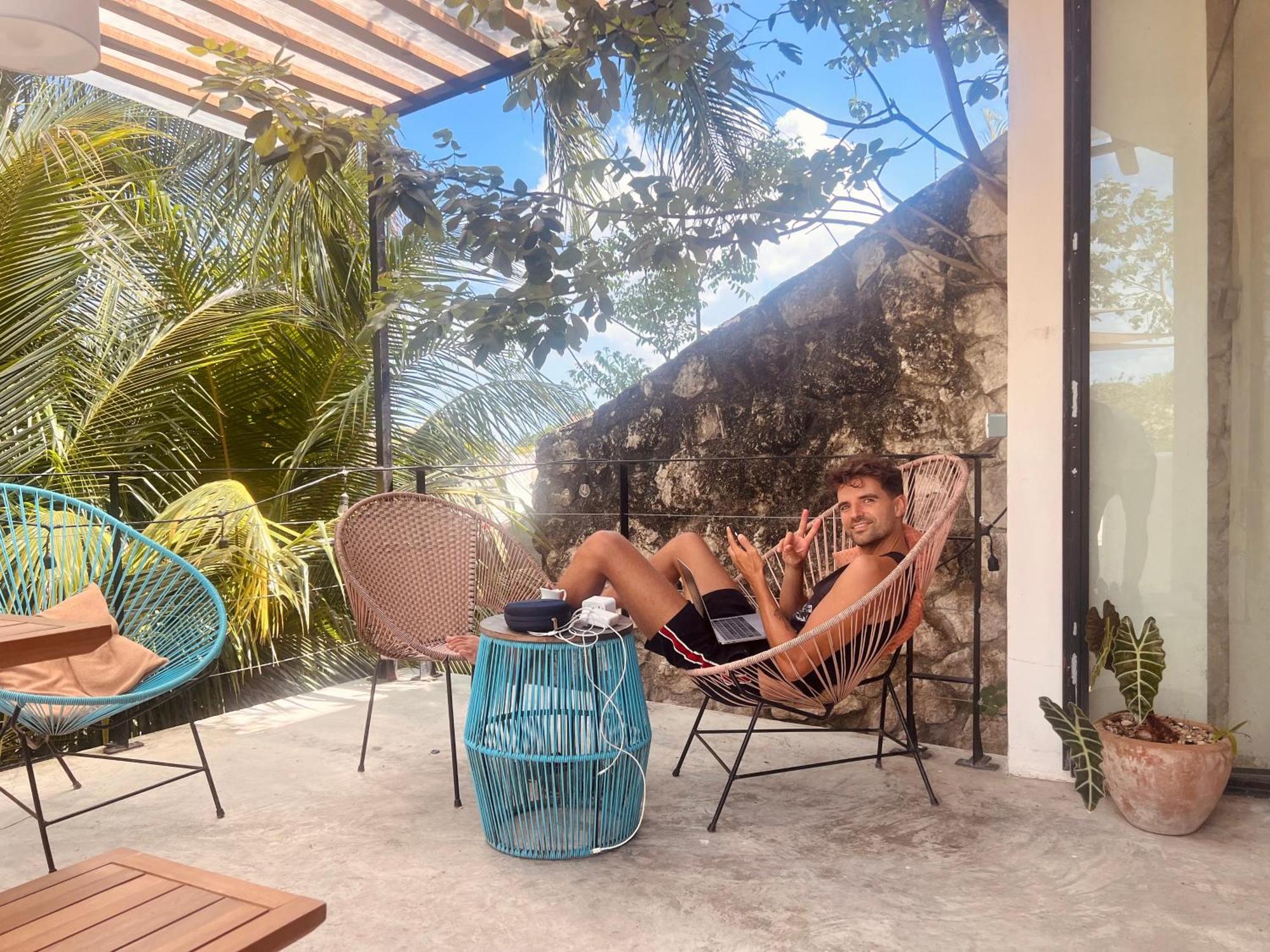 Elmar Hostel Bacalar Zewnętrze zdjęcie